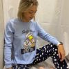 Pijama Looney Tunes Azul pijama.looney tunes mujer