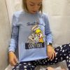 Pijama Looney Tunes Azul pijama.looney tunes mujer