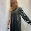 Vestido Asimetrico Terciopelo vest.terciopelo