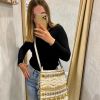 BOLSO BORDADOS ÉTNICOS CON FLECOS bolso bordados flecos