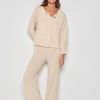 CHAQUETA PUNTO CHENILLA Rebeca Beig Chenilla