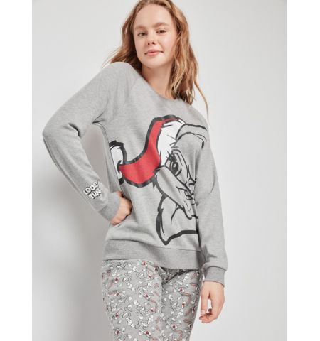 PIJAMA BUGS BUNNY Pij. Looney Tunes Gris